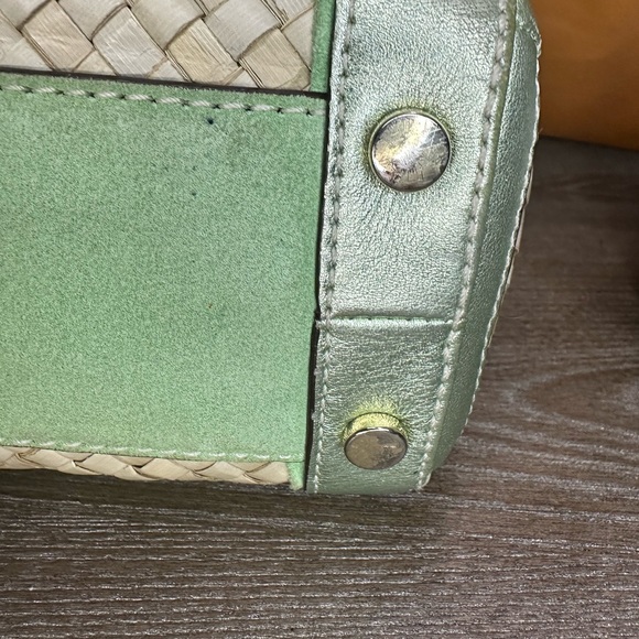 Limited Edition Coach Hand Woven Handbag - Picture 8 of 12